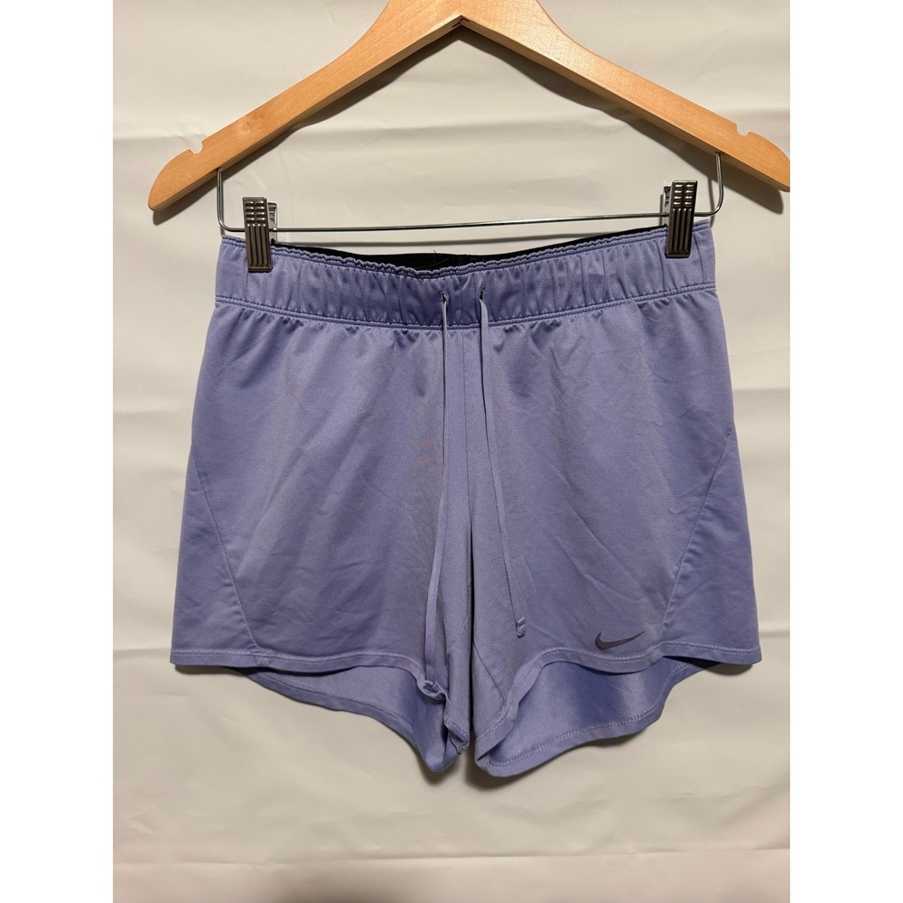 Nike Womens Purple Athletic Training Shorts Size XS